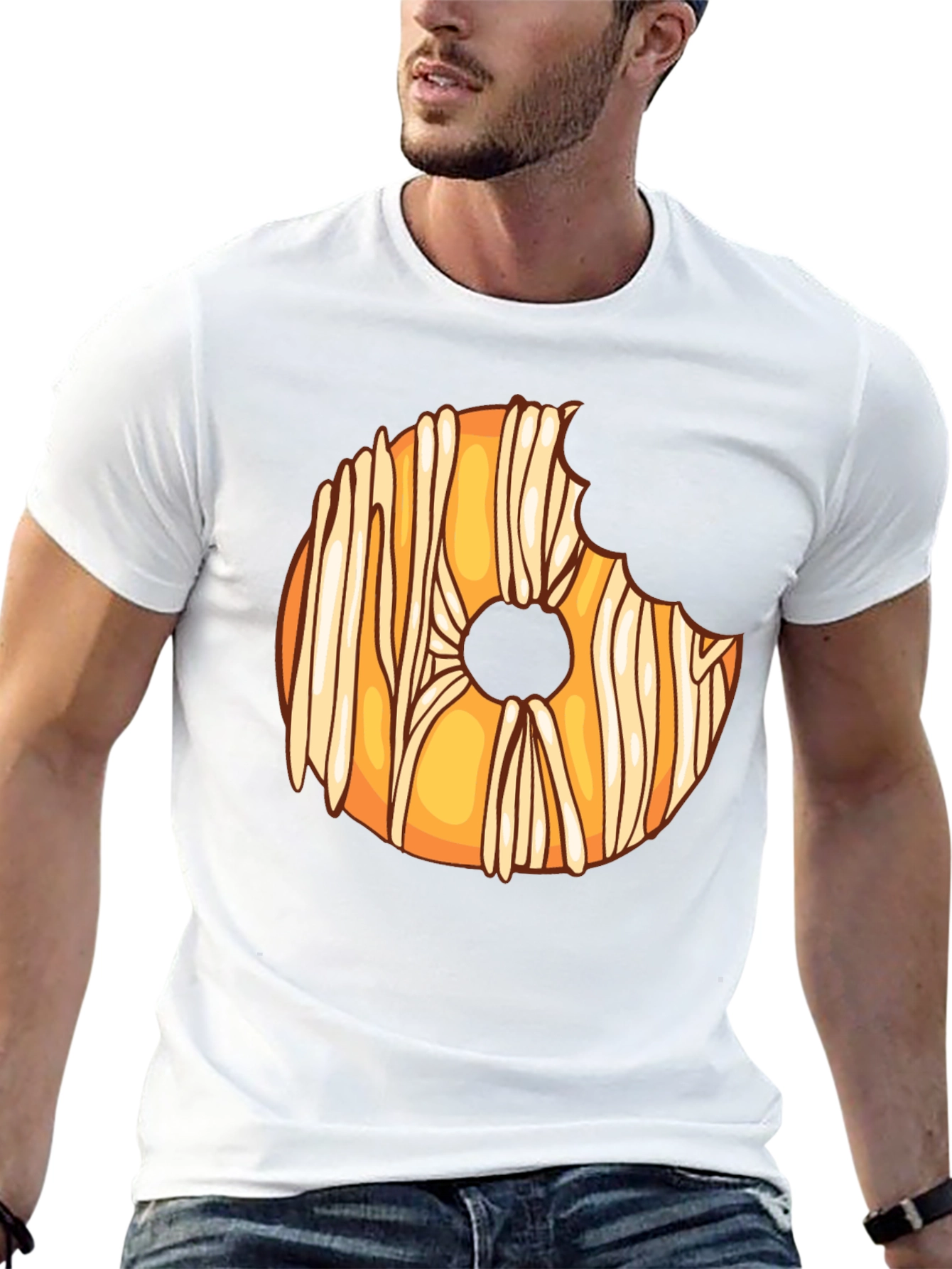 Donut Bite T-Shirt - Funny Graphic Tee