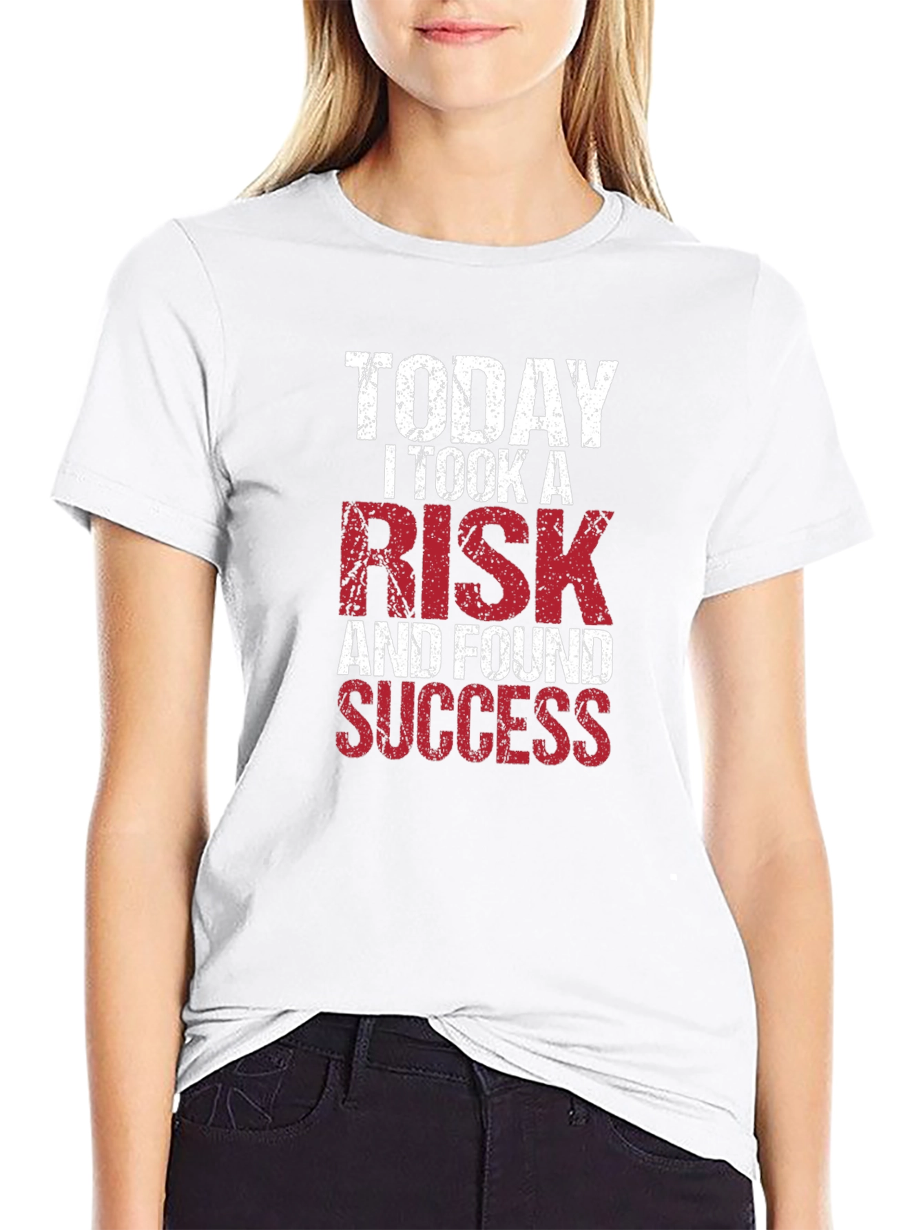 Motivational T-Shirt: Take a Risk Find Success