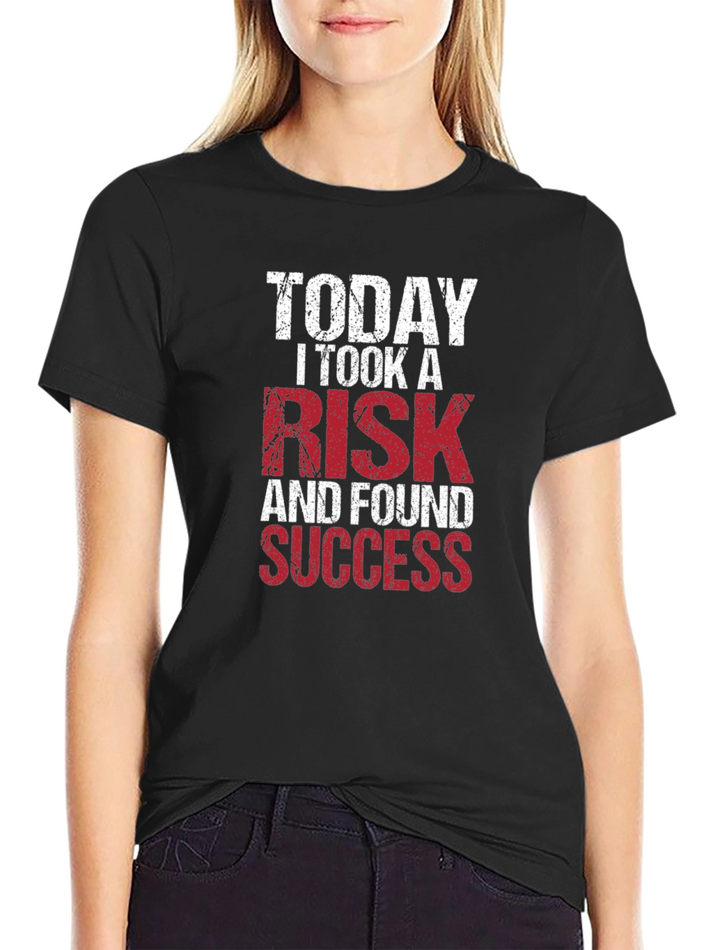 Motivational T-Shirt: Take a Risk Find Success
