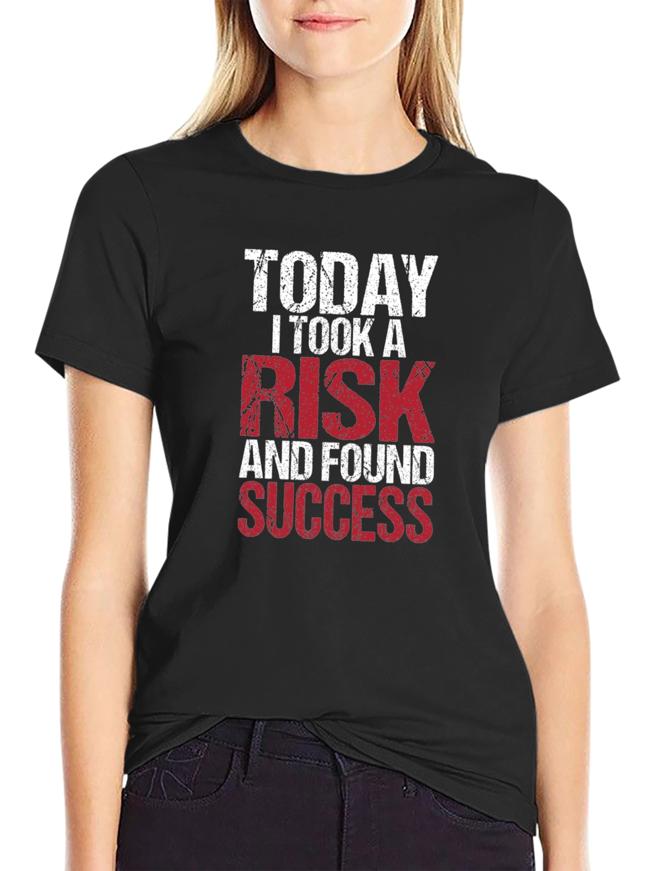 Motivational T-Shirt: Take a Risk Find Success