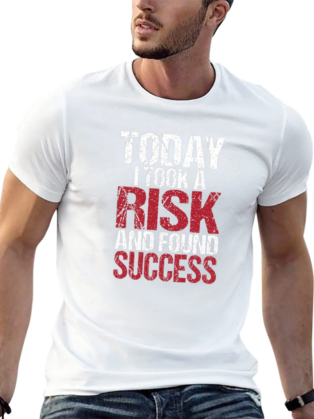 Motivational T-Shirt: Take a Risk Find Success