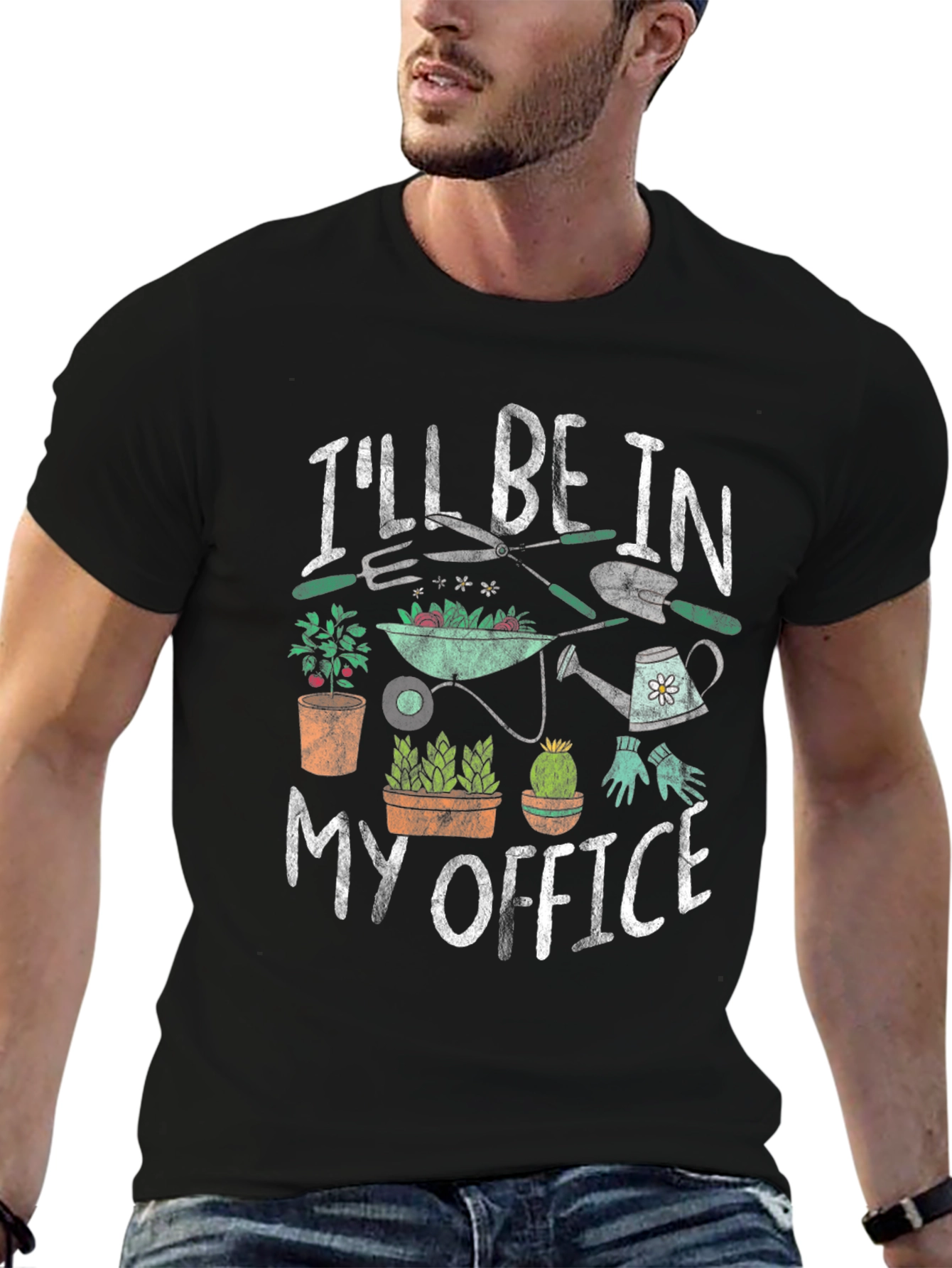 Gardeners T-Shirt - Ill Be In My Office