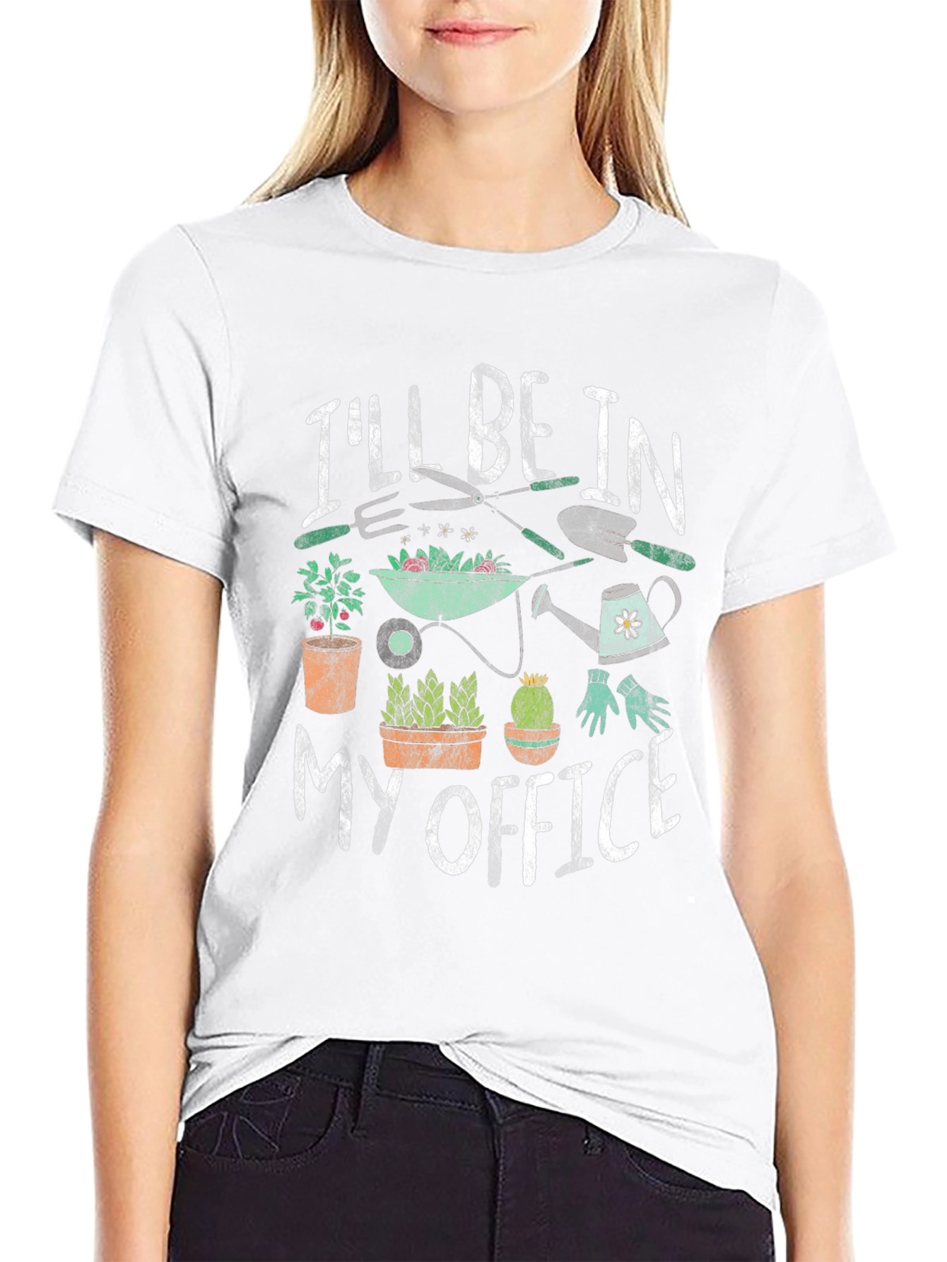 Gardeners T-Shirt - Ill Be In My Office