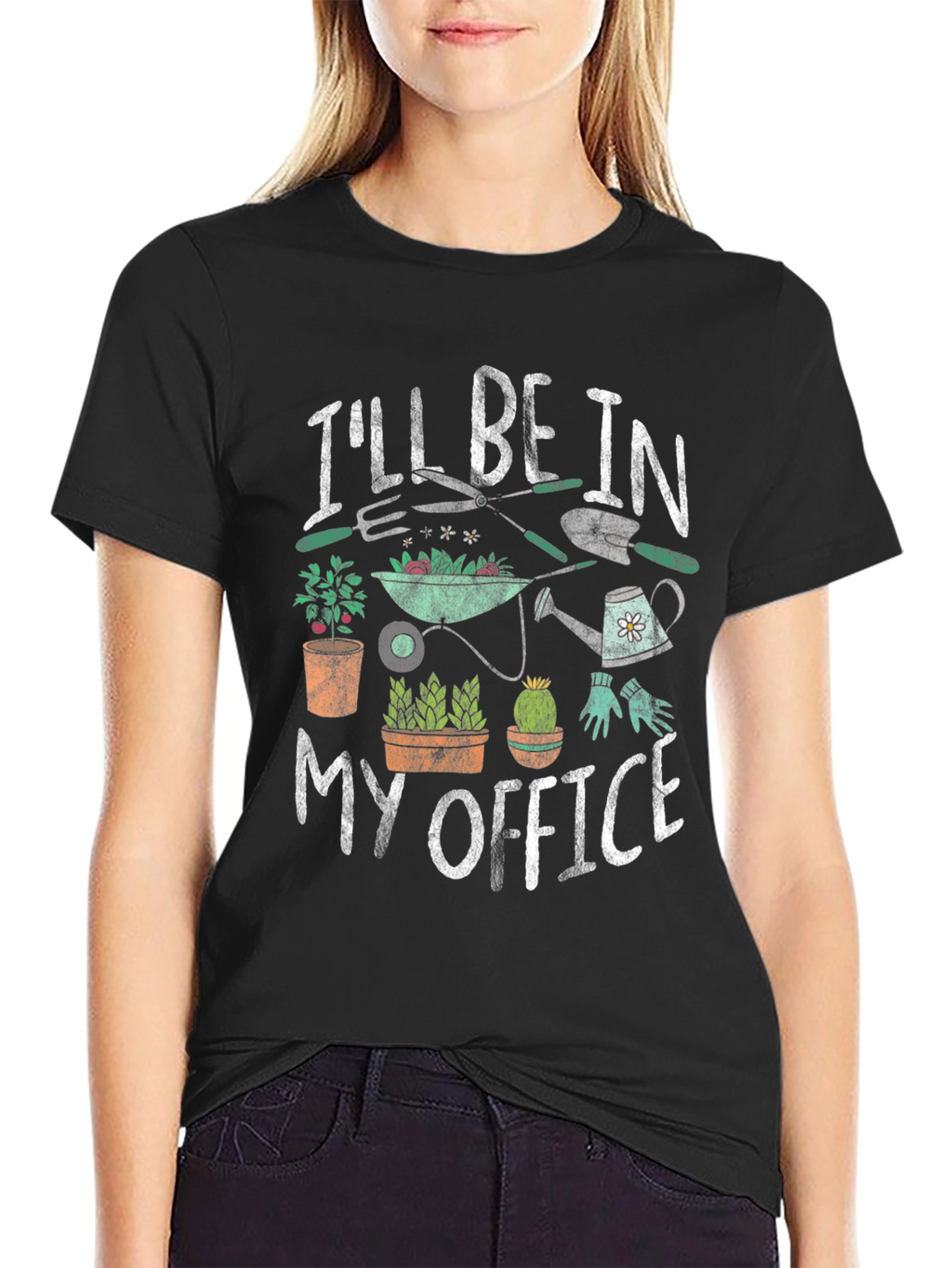 Gardeners T-Shirt - Ill Be In My Office
