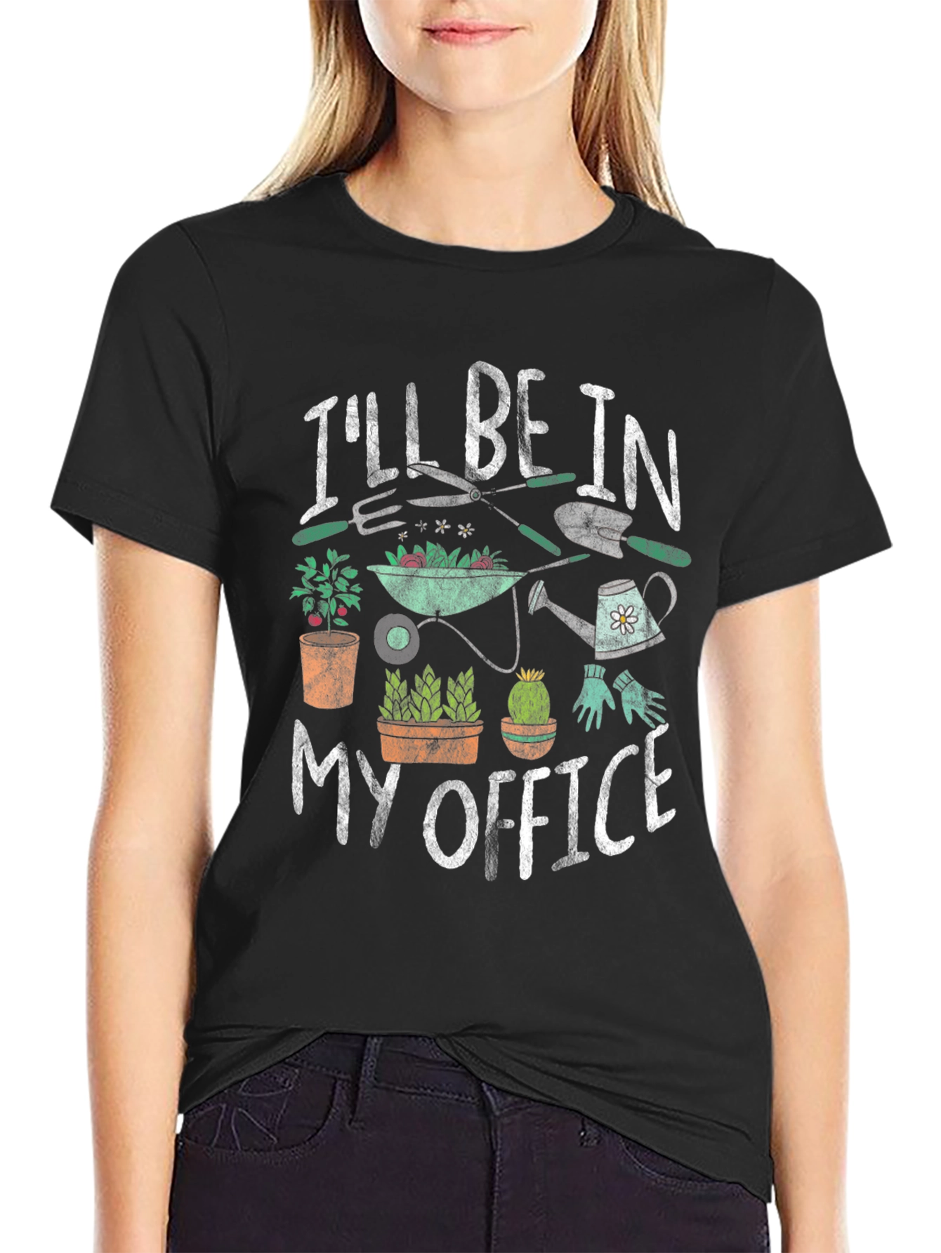 Gardeners T-Shirt - Ill Be In My Office