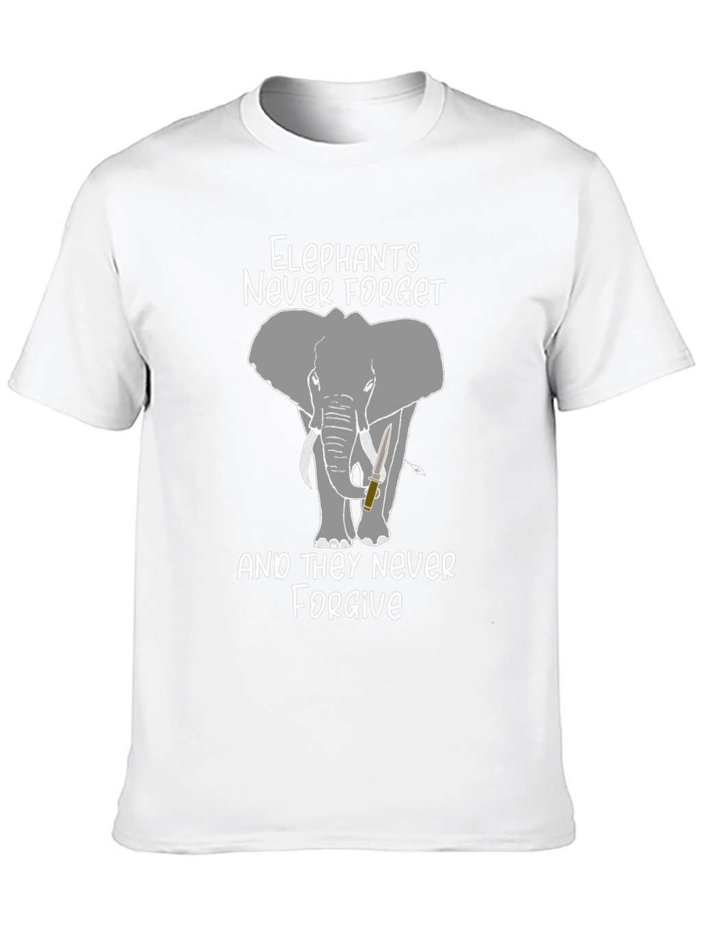 Elephants Never Forget Graphic Tee