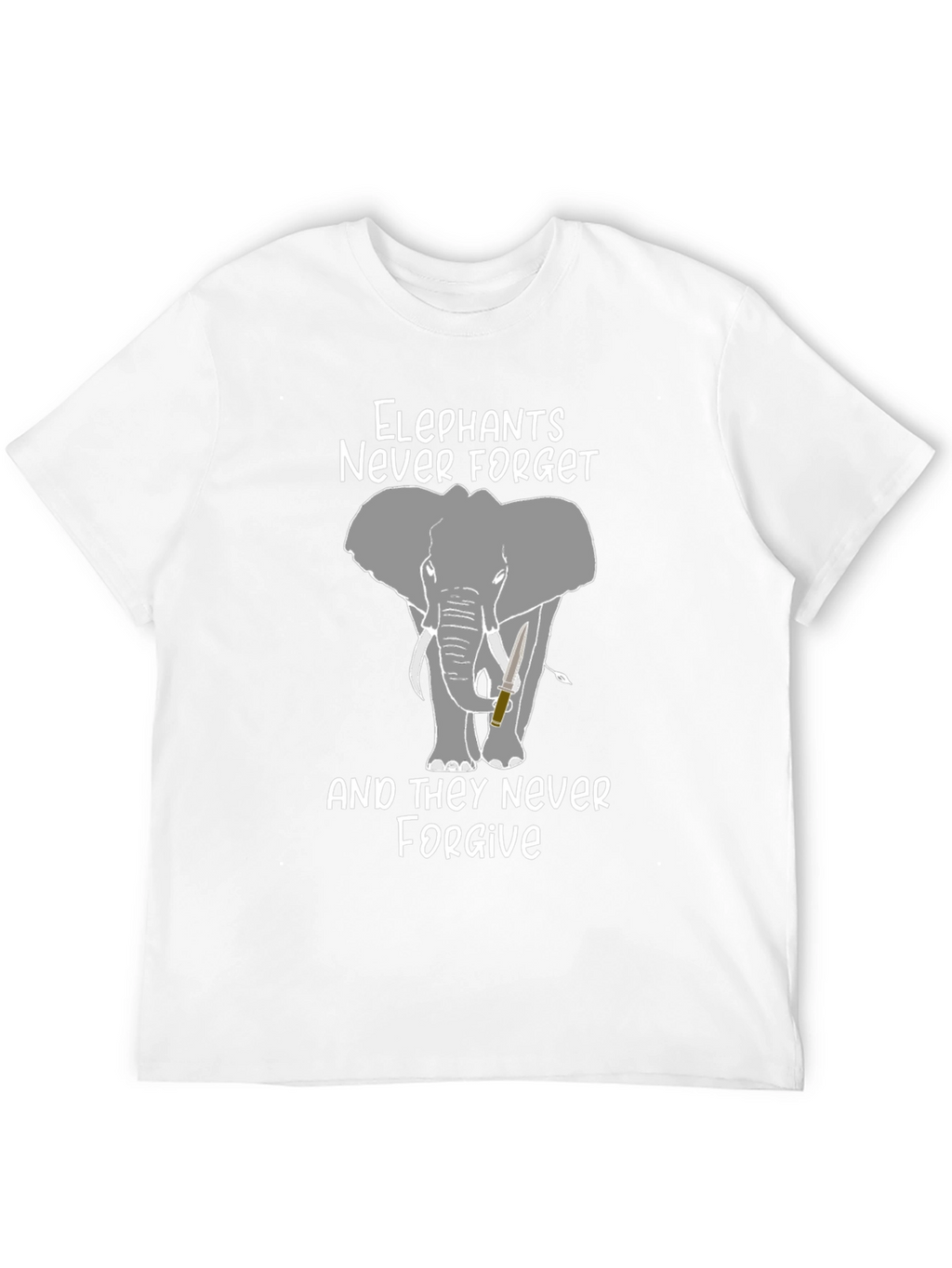 Elephants Never Forget Graphic Tee