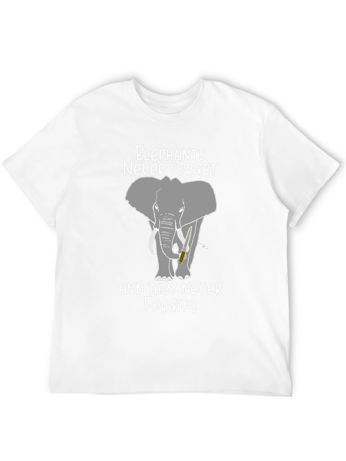 Elephants Never Forget Graphic Tee