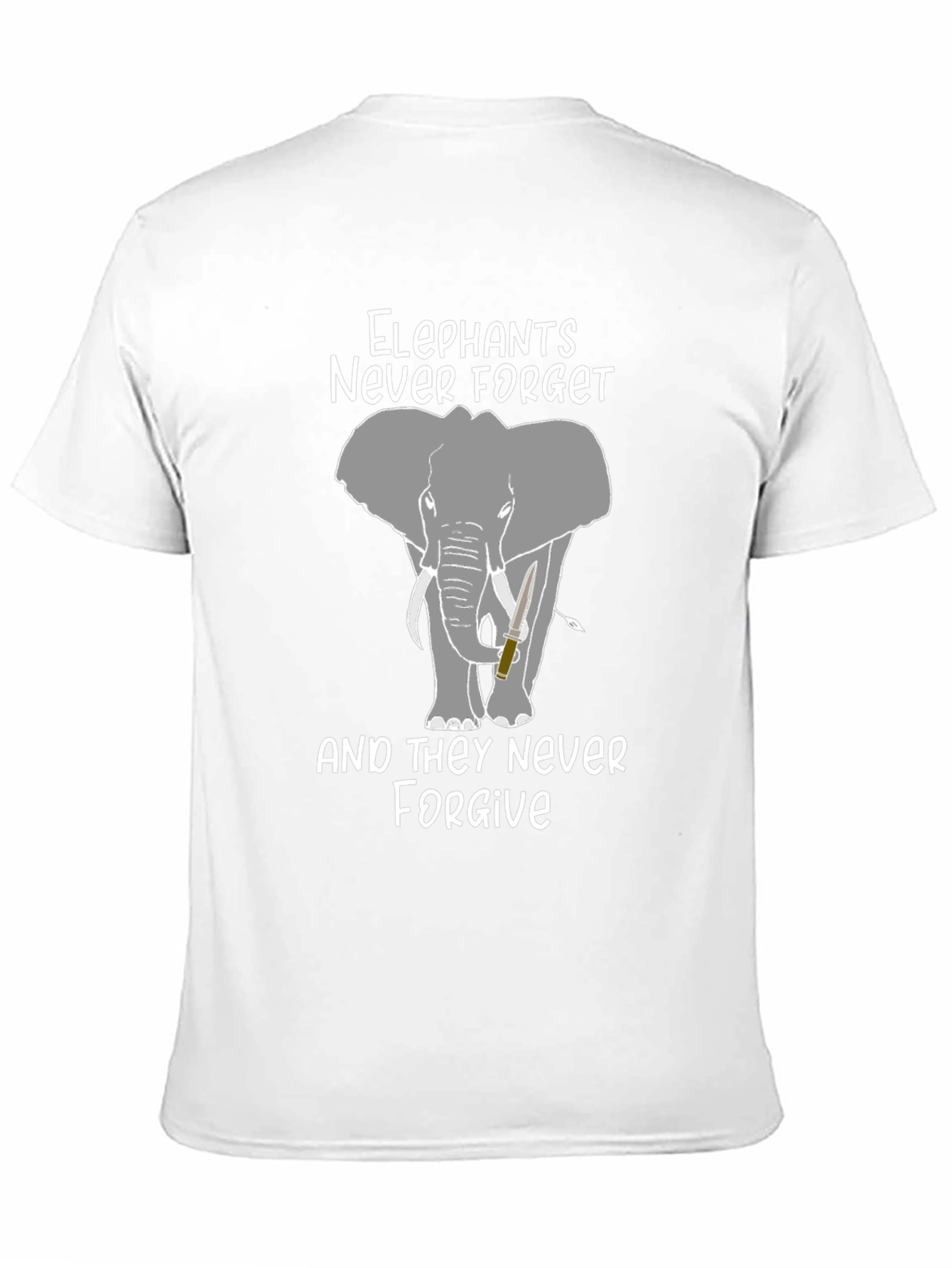 Elephants Never Forget Graphic Tee