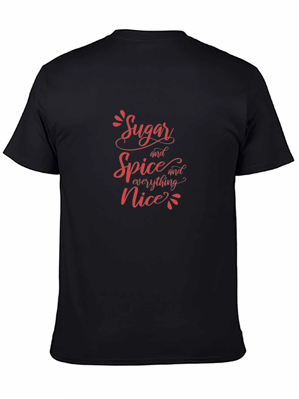 Sugar and Spice Black T-Shirt