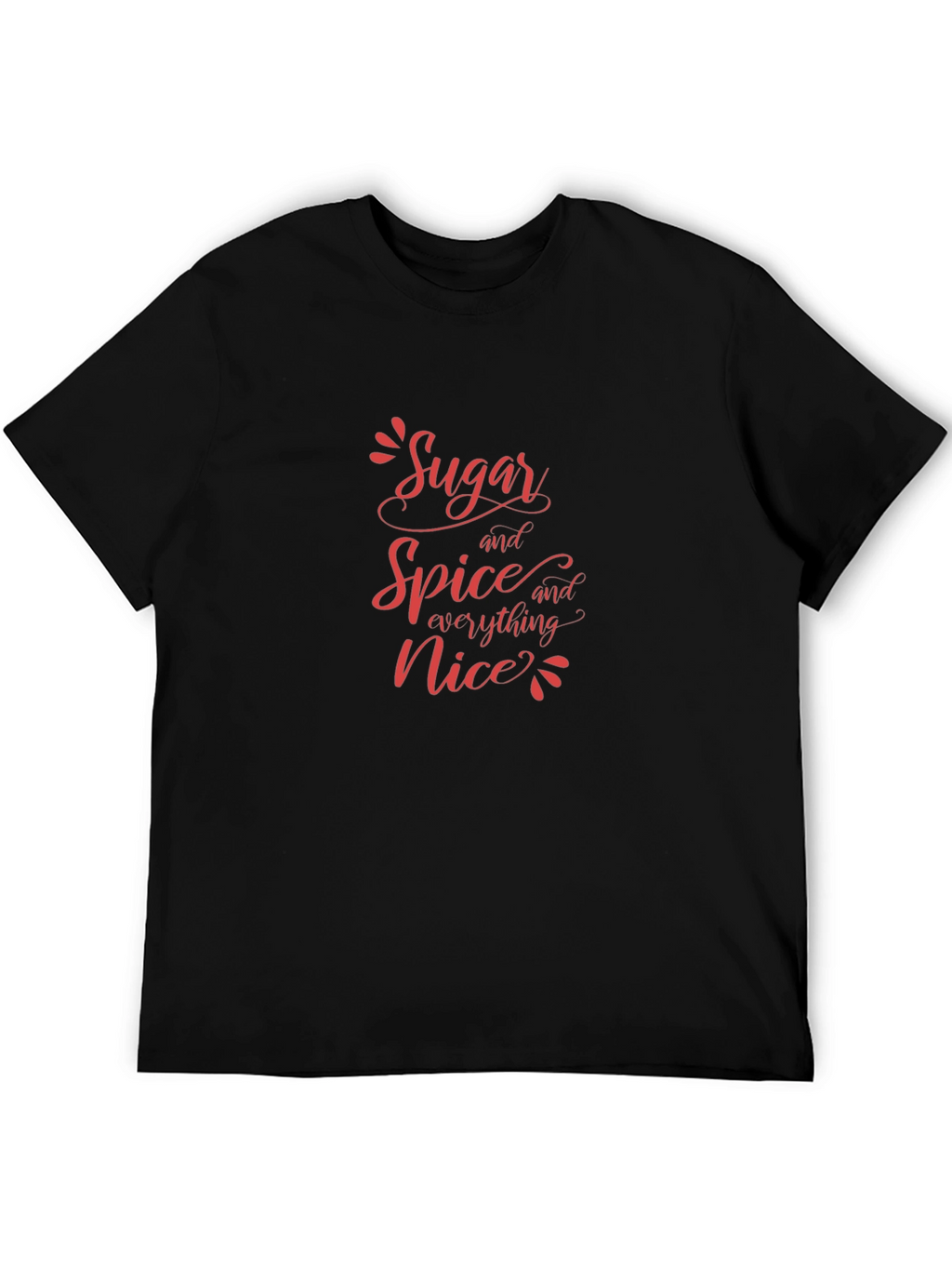 Sugar and Spice Black T-Shirt