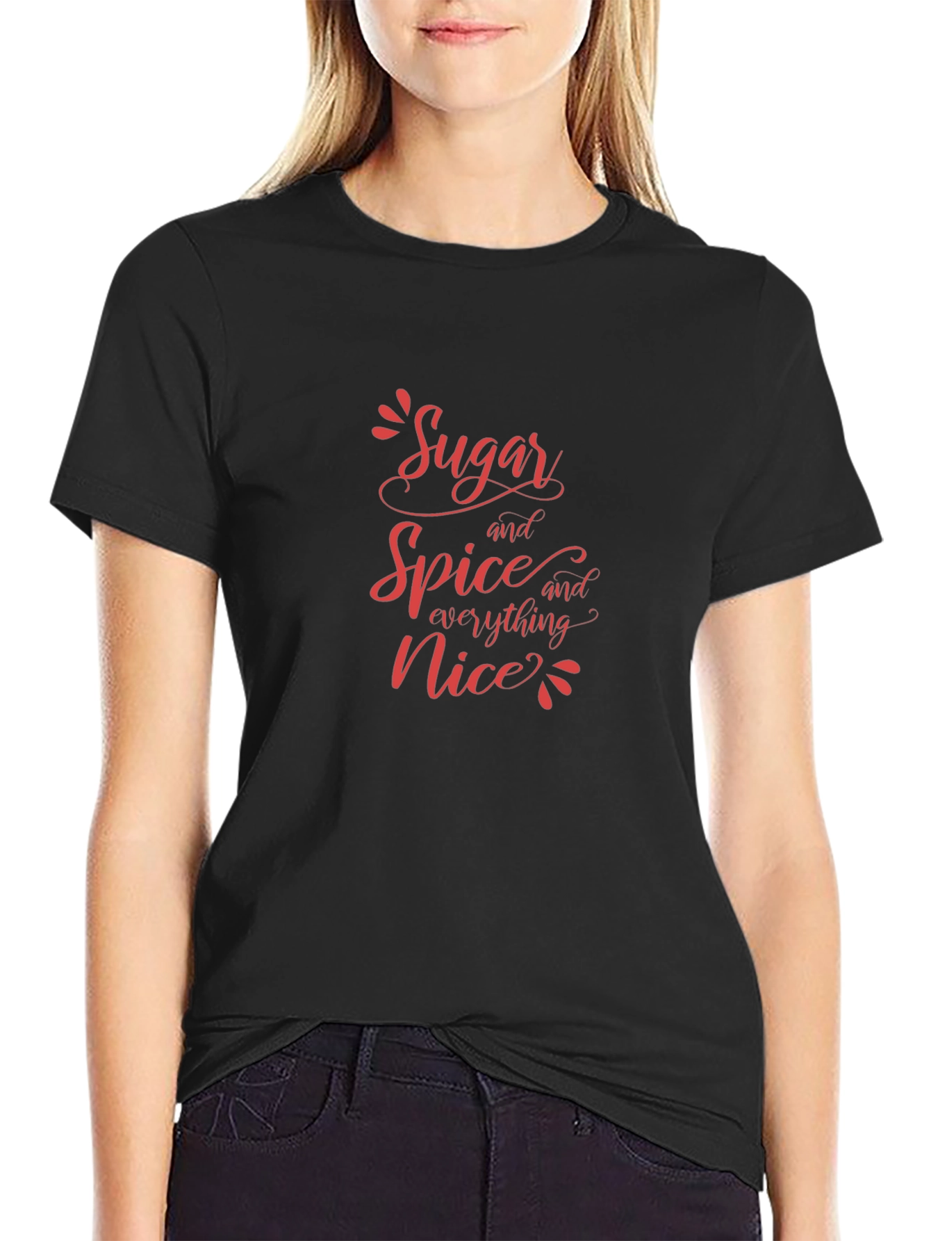 Sugar and Spice Black T-Shirt