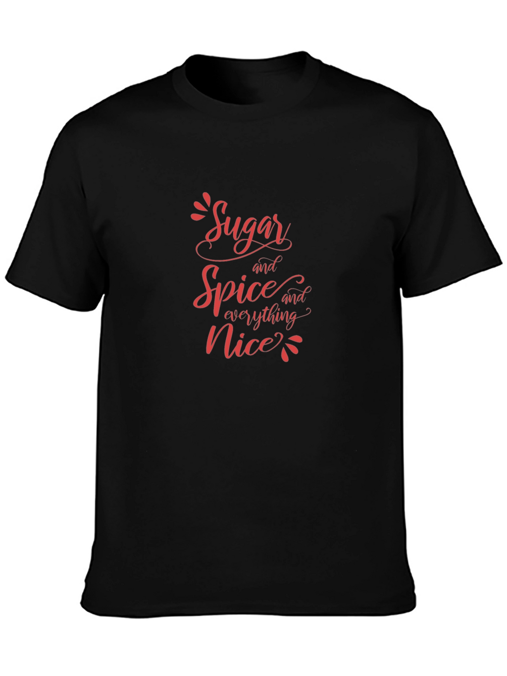 Sugar and Spice Black T-Shirt