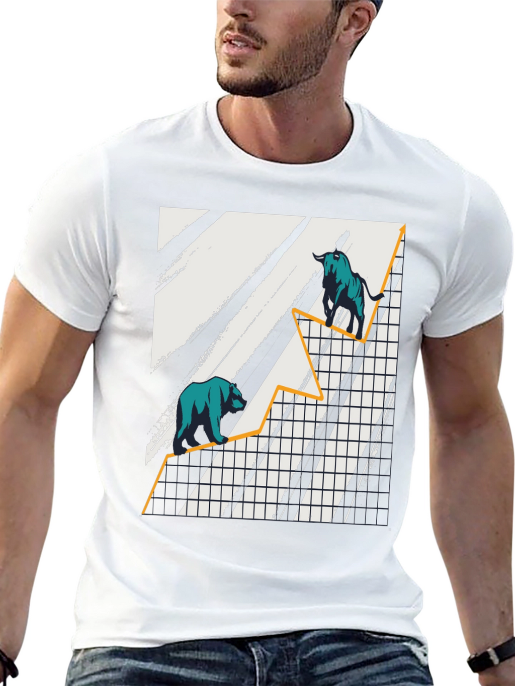 Bull & Bear Market Graphic Tee