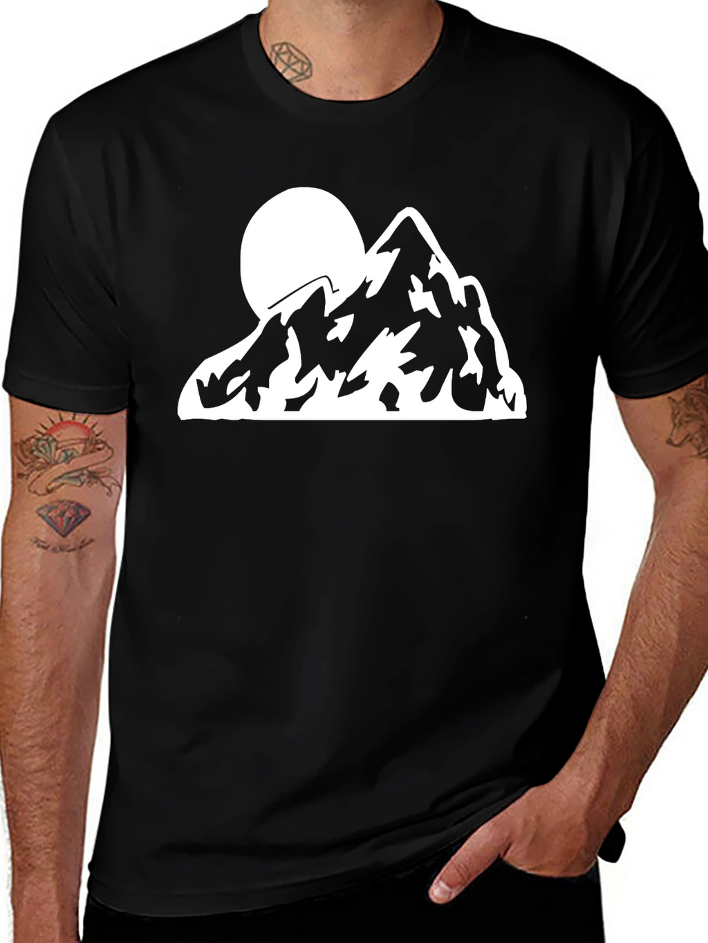Black Mountain Silhouette T-Shirt