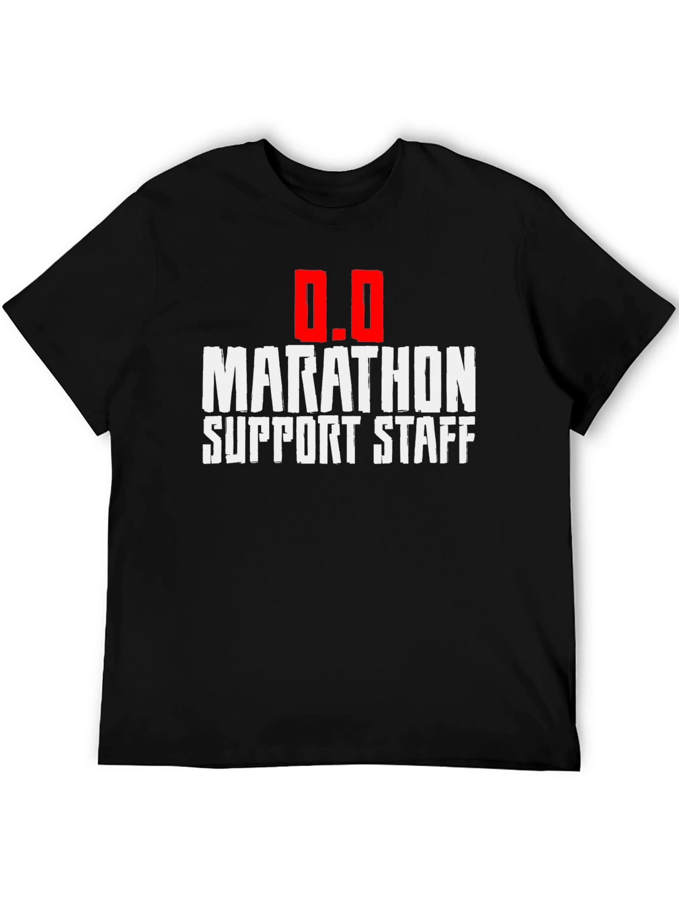 Marathon Support Staff T-Shirt - Black