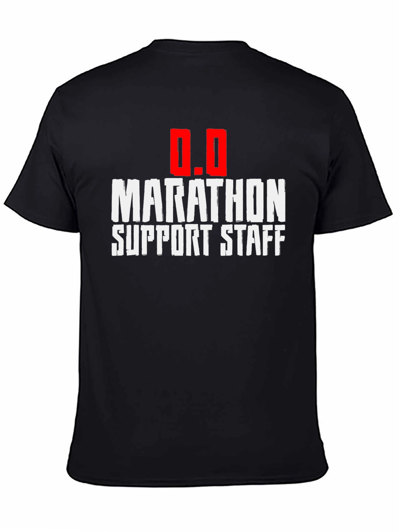 Marathon Support Staff T-Shirt - Black