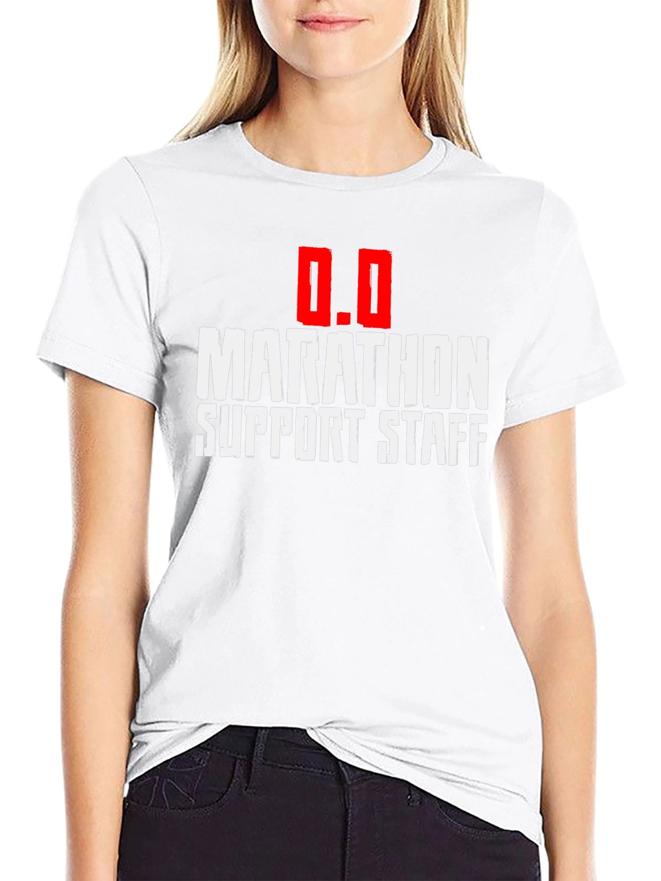 Marathon Support Staff T-Shirt - Black