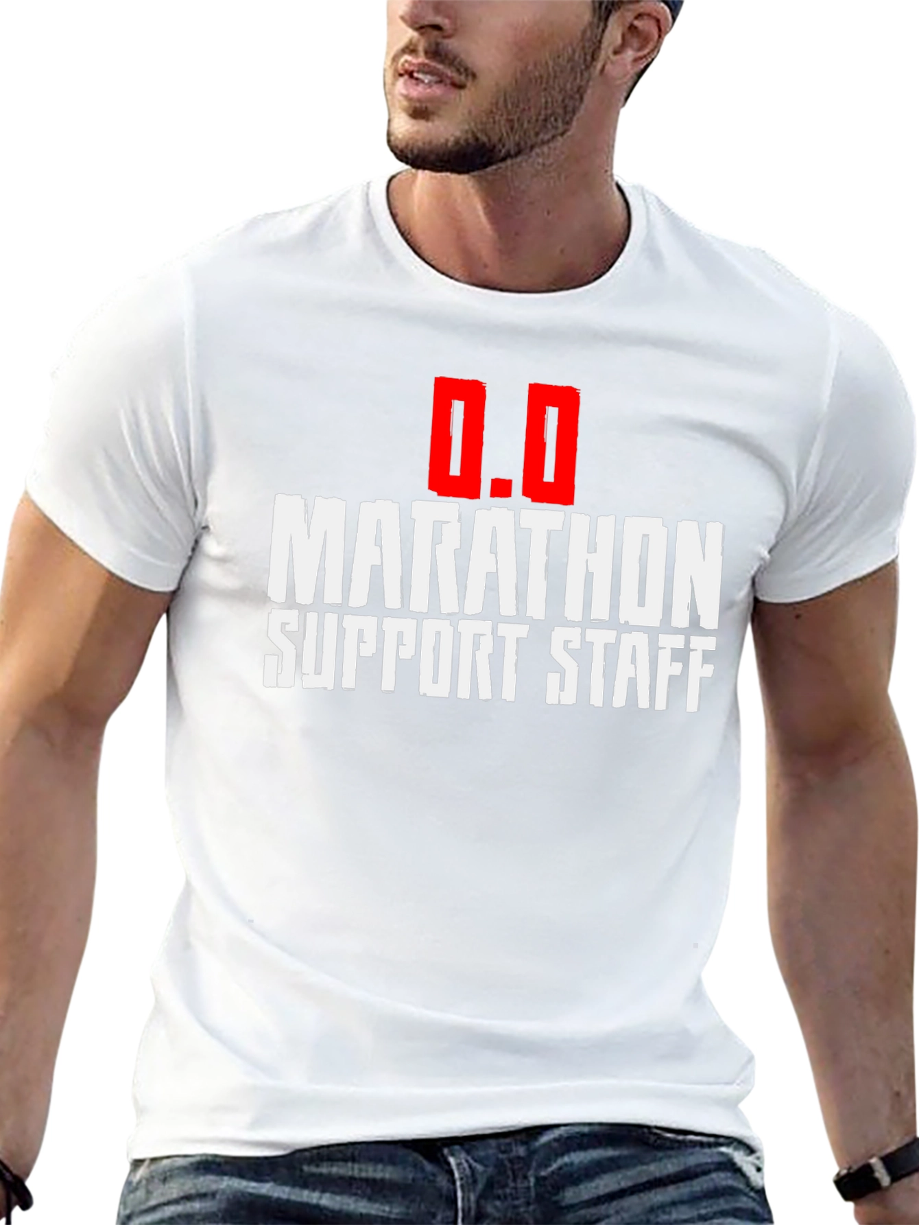 Marathon Support Staff T-Shirt - Black