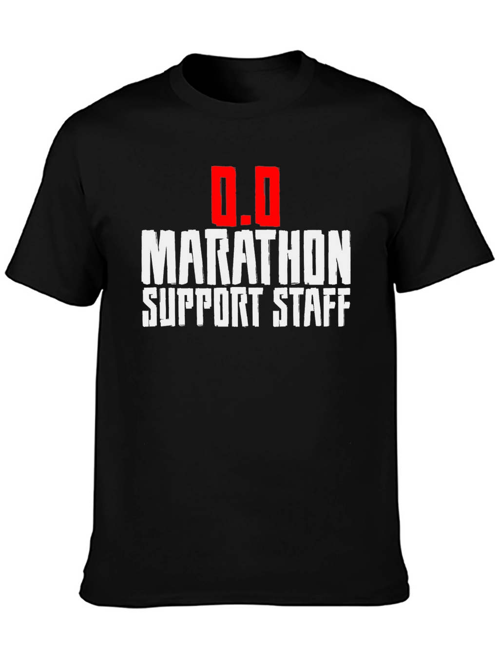 Marathon Support Staff T-Shirt - Black