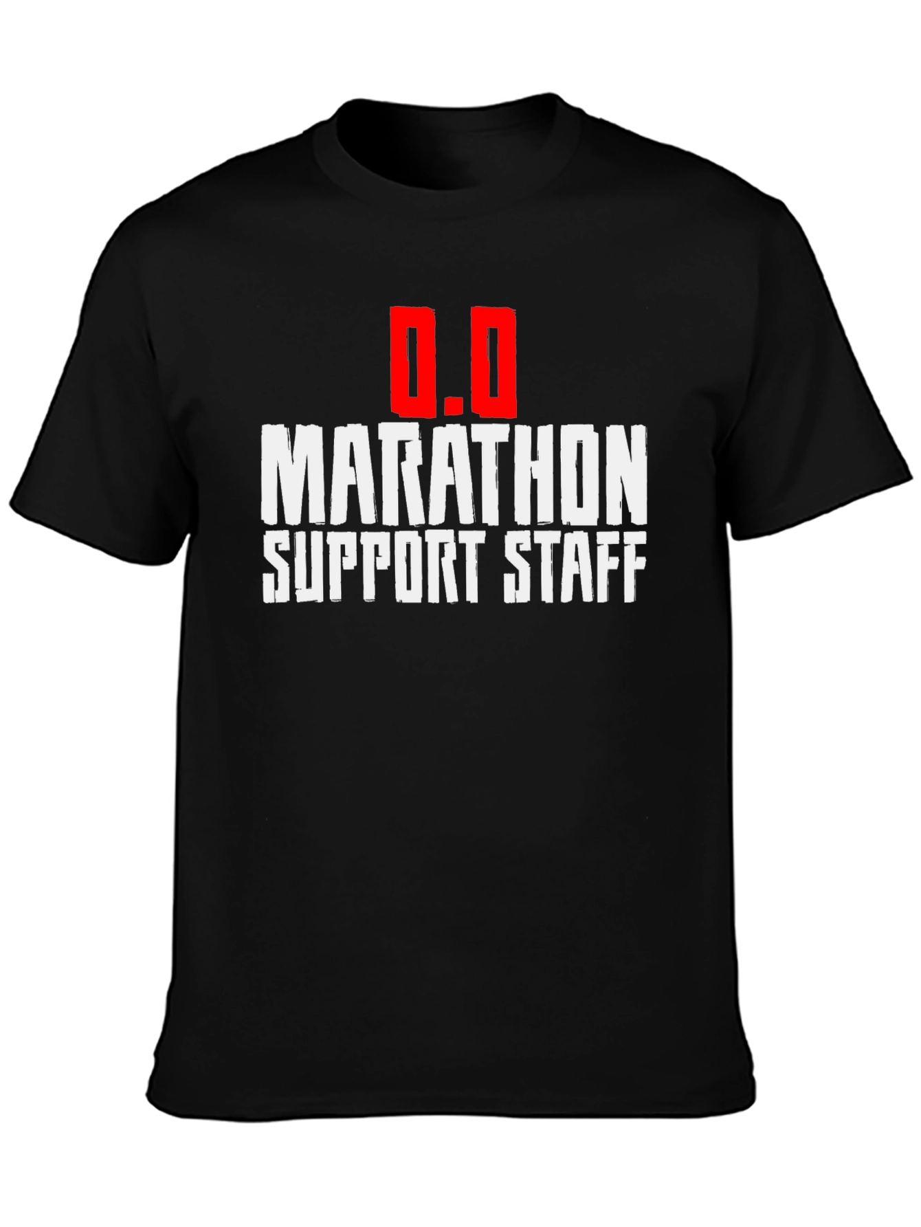 Marathon Support Staff T-Shirt - Black