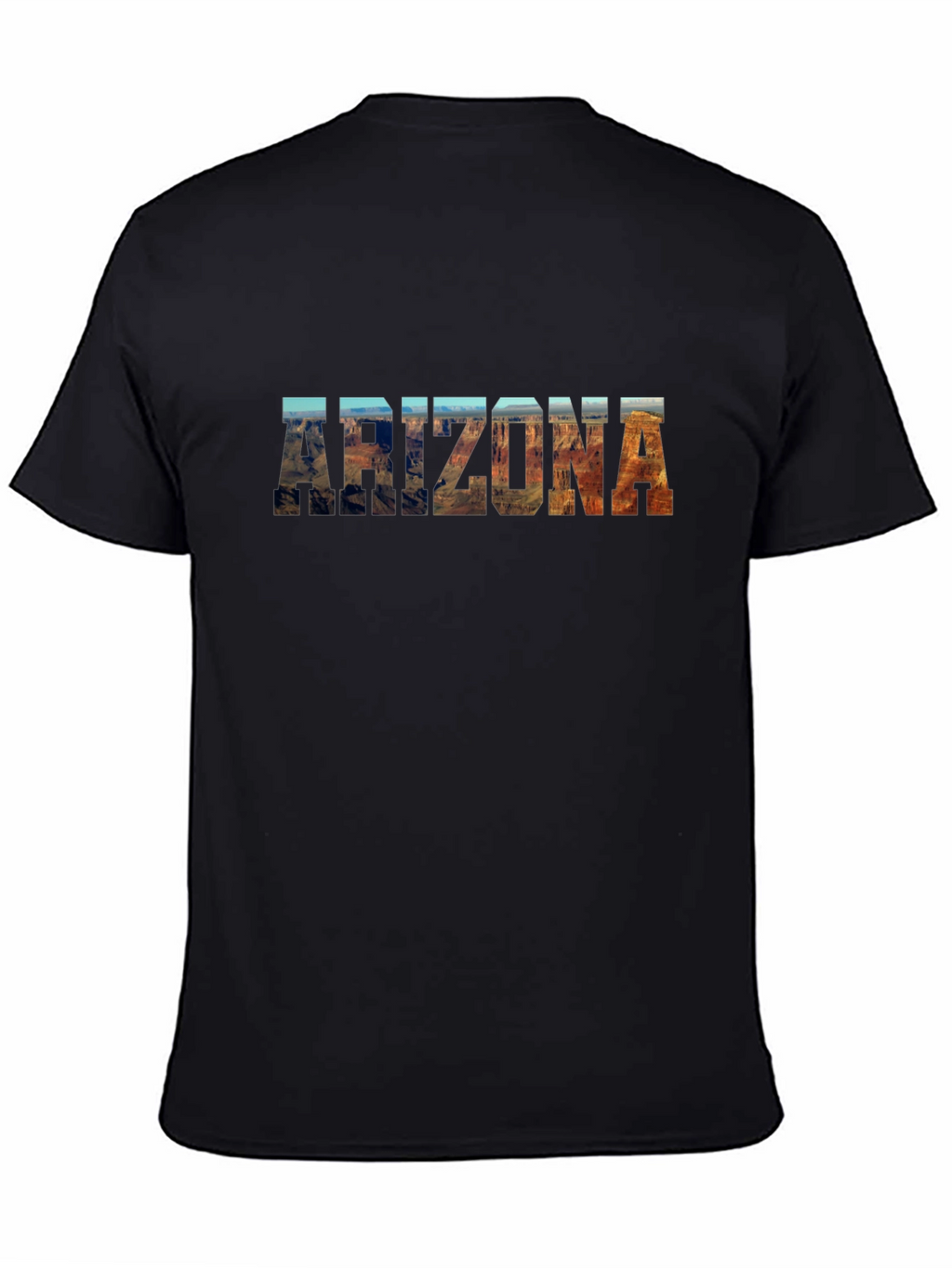 Arizona Scenic Graphic T-Shirt - Black