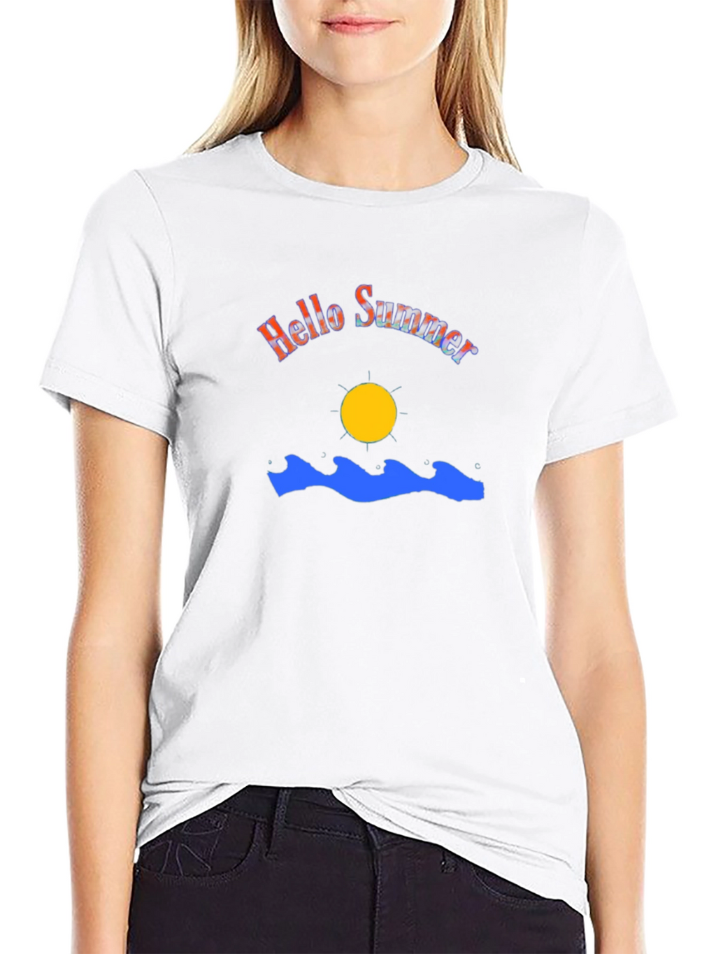 Hello Summer Graphic T-Shirt