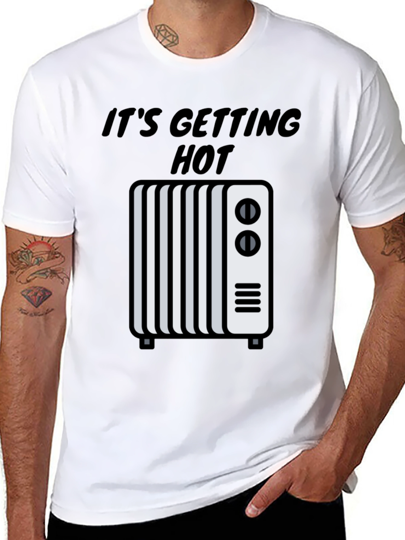 Its Getting Hot Graphic Tee