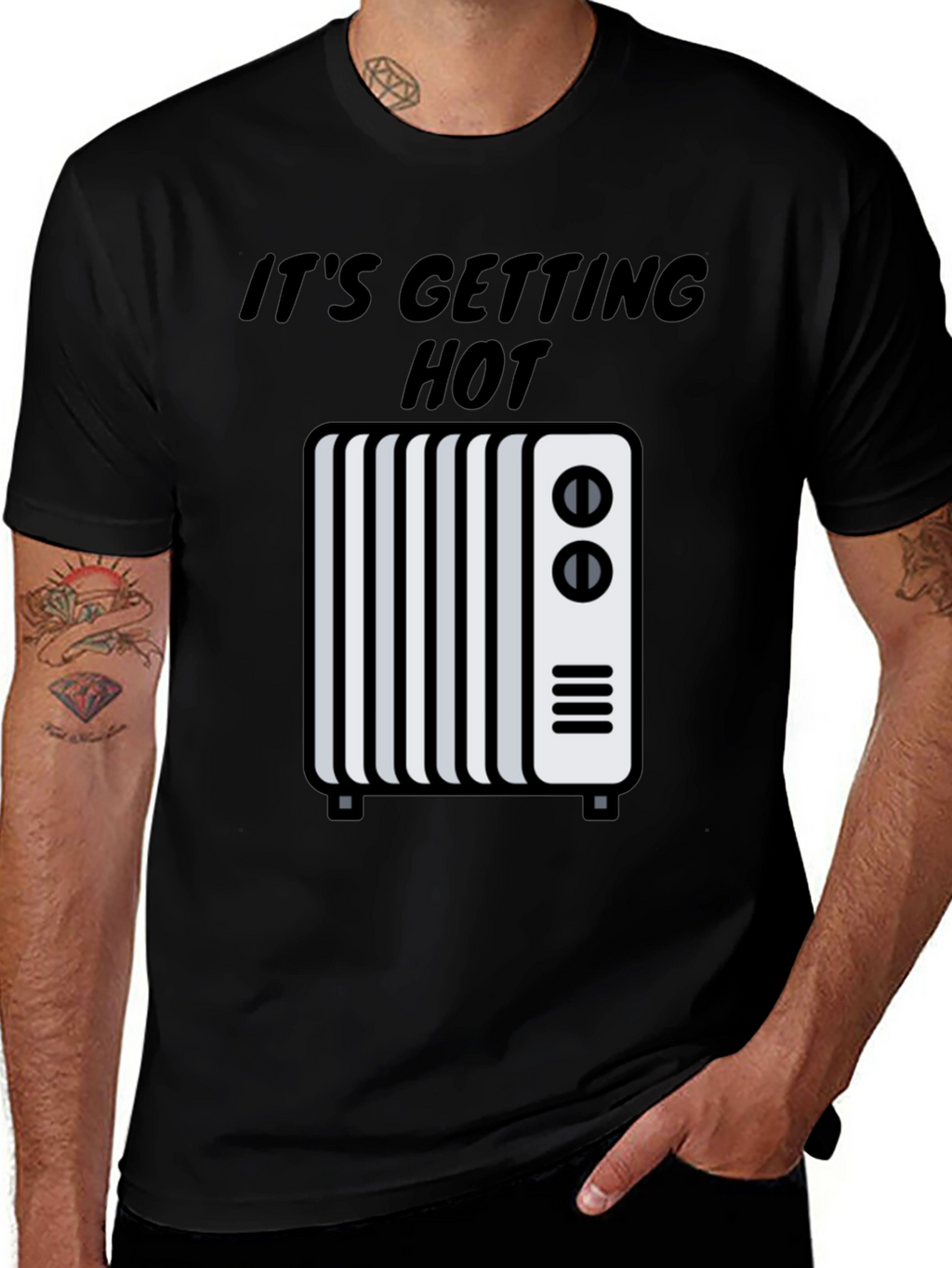 Its Getting Hot Graphic Tee