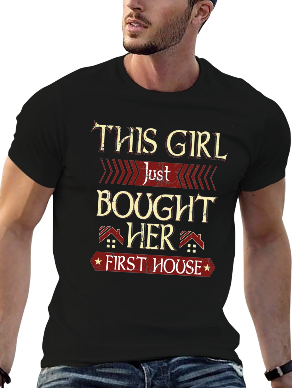 This Girl Bought Her First House T-Shirt