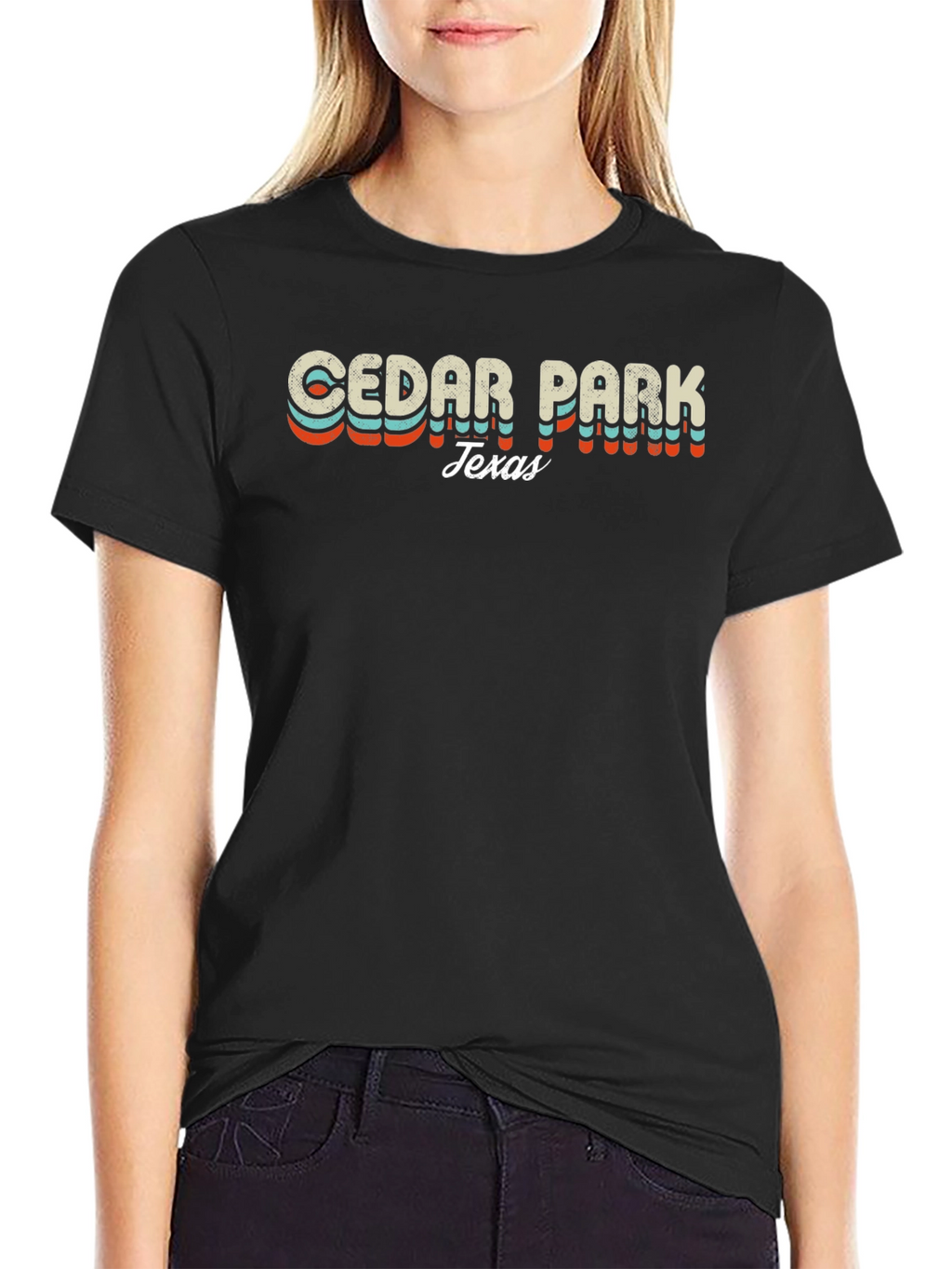 Cedar Park Texas Retro Graphic T-Shirt