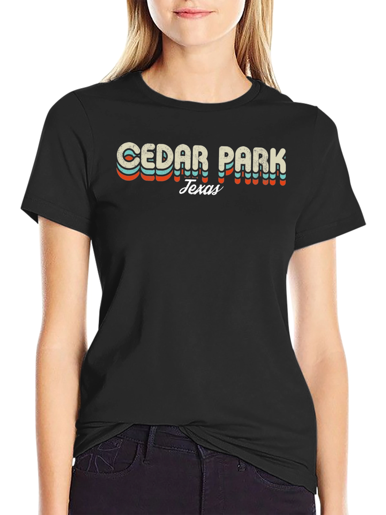Cedar Park Texas Retro Graphic T-Shirt