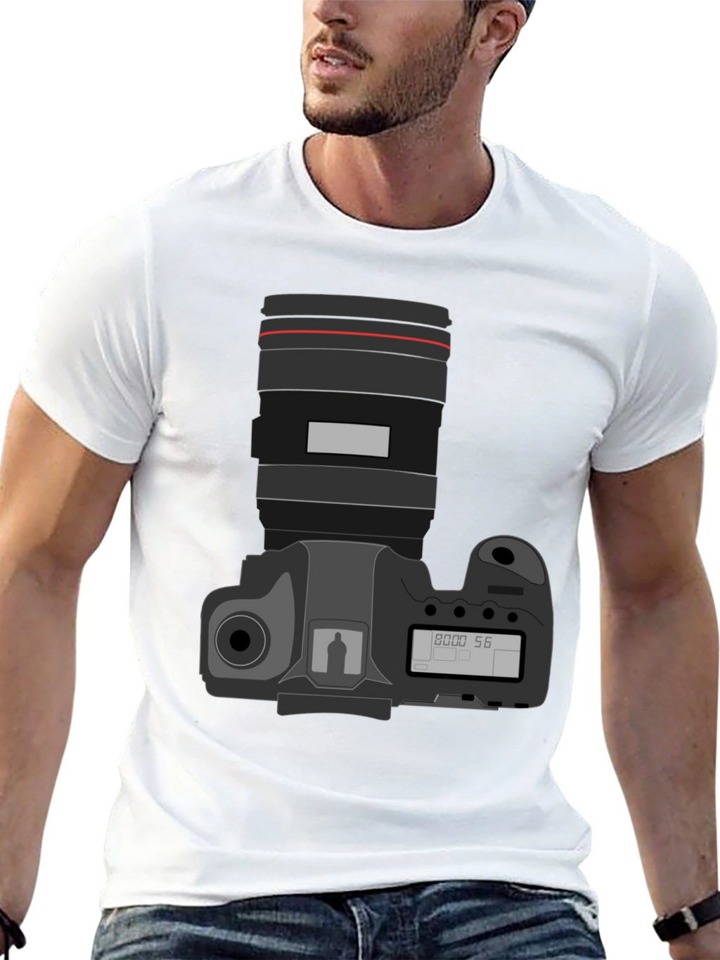Camera Graphic T-Shirt - Photographer Gift