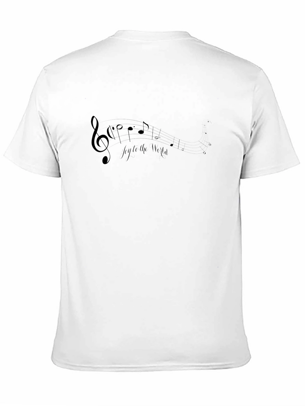 Joy To The World Musical Note T-Shirt