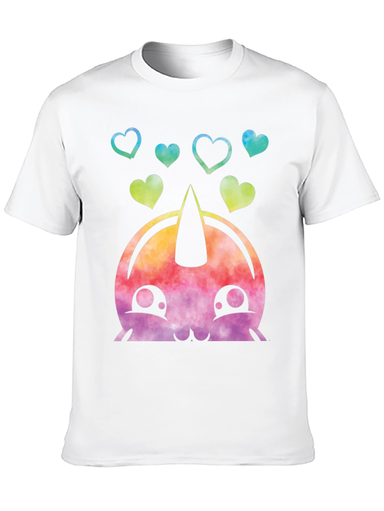Kawaii Unicorn Heart Tee - Cute Graphic T-Shirt