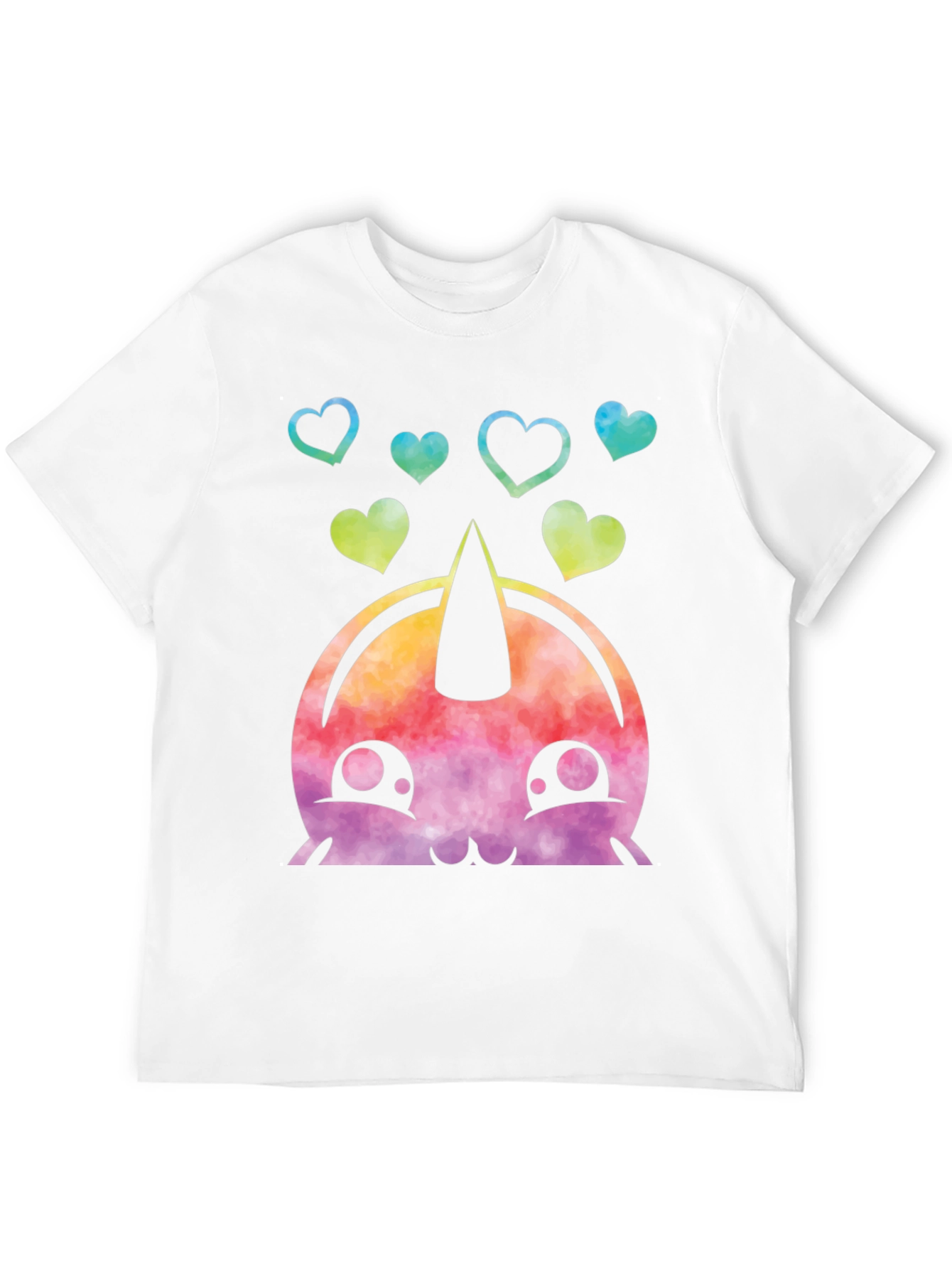 Kawaii Unicorn Heart Tee - Cute Graphic T-Shirt