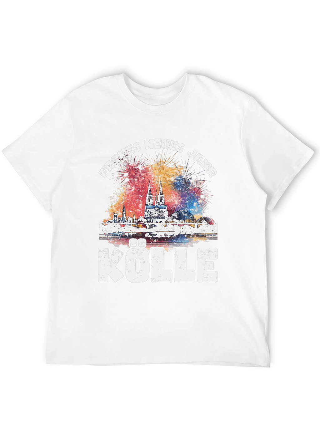 Frohes Neues Jahr Kolle Cologne New Years Eve T-Shirt