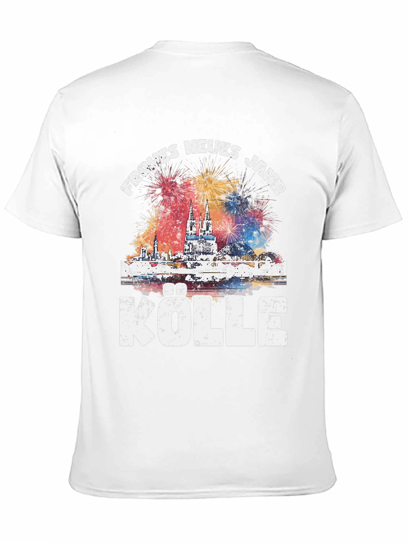 Frohes Neues Jahr Kolle Cologne New Years Eve T-Shirt