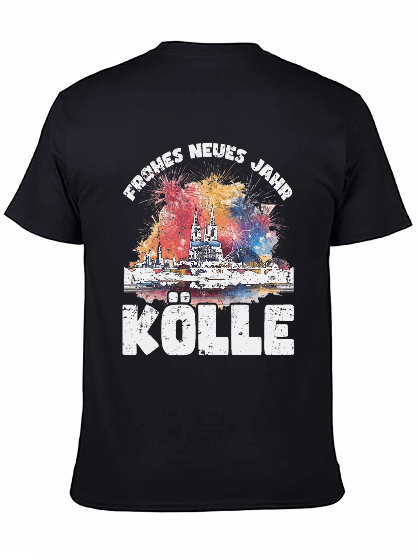 Frohes Neues Jahr Kolle Cologne New Years Eve T-Shirt