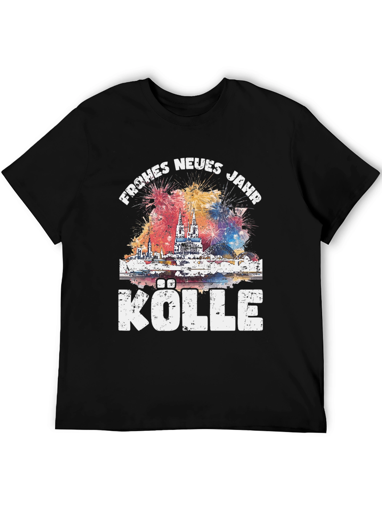Frohes Neues Jahr Kolle Cologne New Years Eve T-Shirt