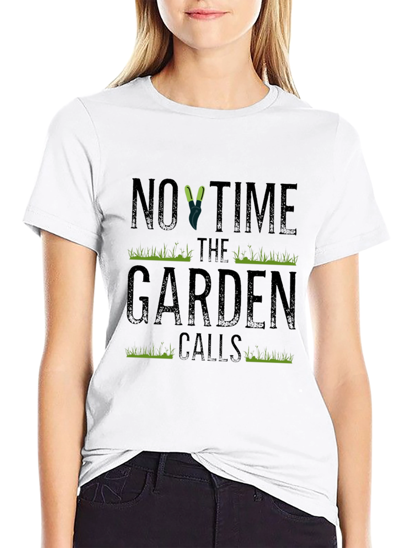 Gardener T-Shirt: No Time The Garden Calls