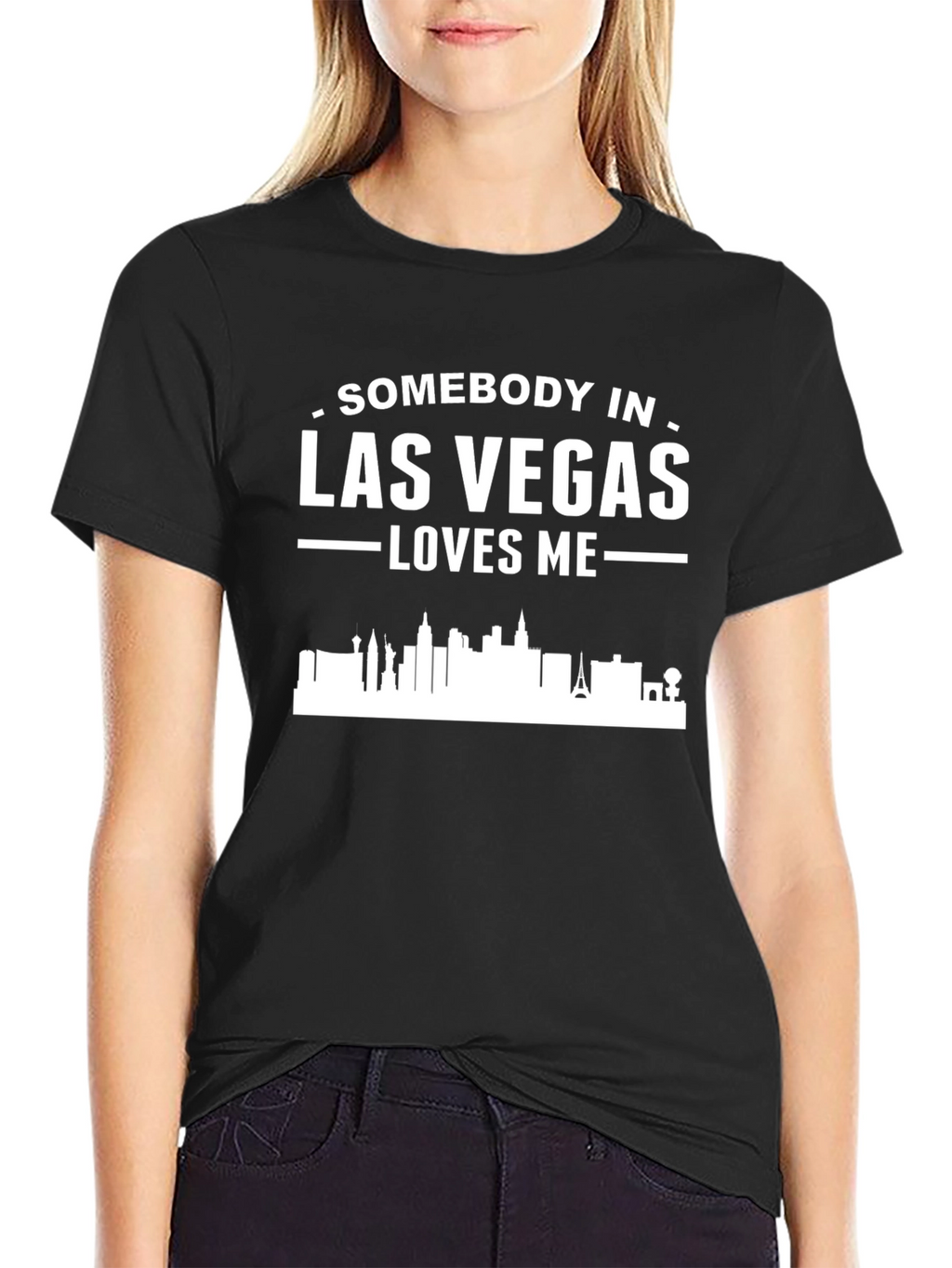 Las Vegas Loves Me T-Shirt - City Skyline Tee
