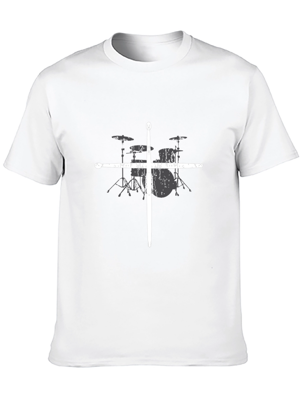 Drum Kit & Sticks Graphic Tee