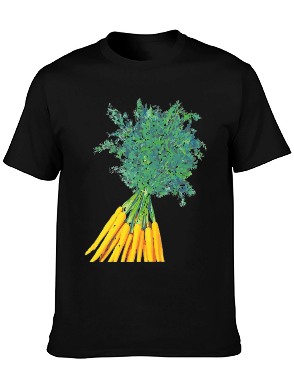 Carrot Bunch Graphic T-Shirt