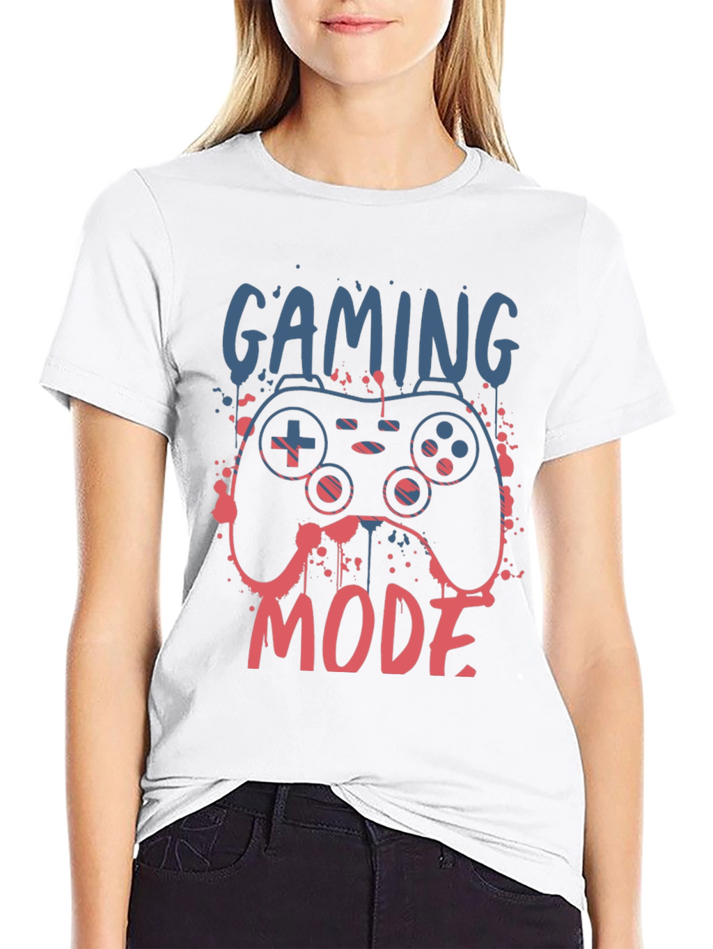 Gaming Mode Graphic Tee - Gamer T-Shirt