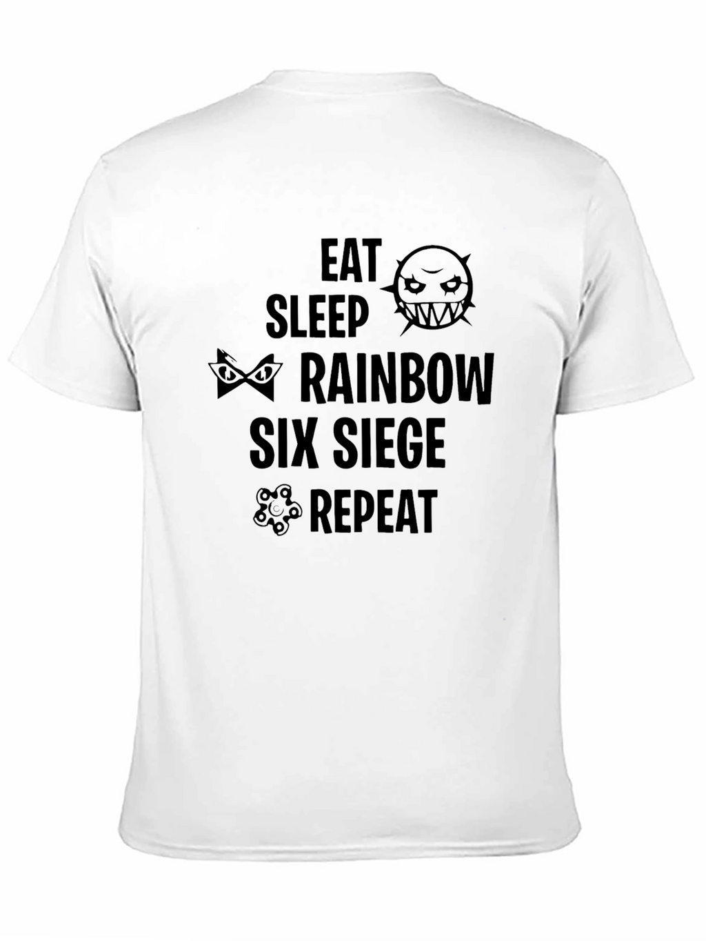 Eat Sleep Rainbow Six Siege Repeat T-Shirt