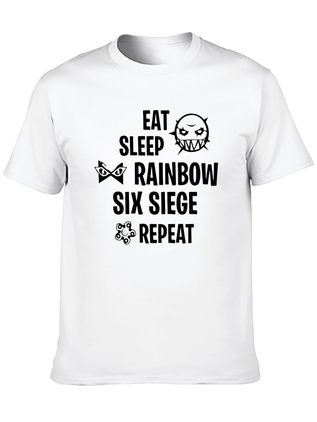 Eat Sleep Rainbow Six Siege Repeat T-Shirt