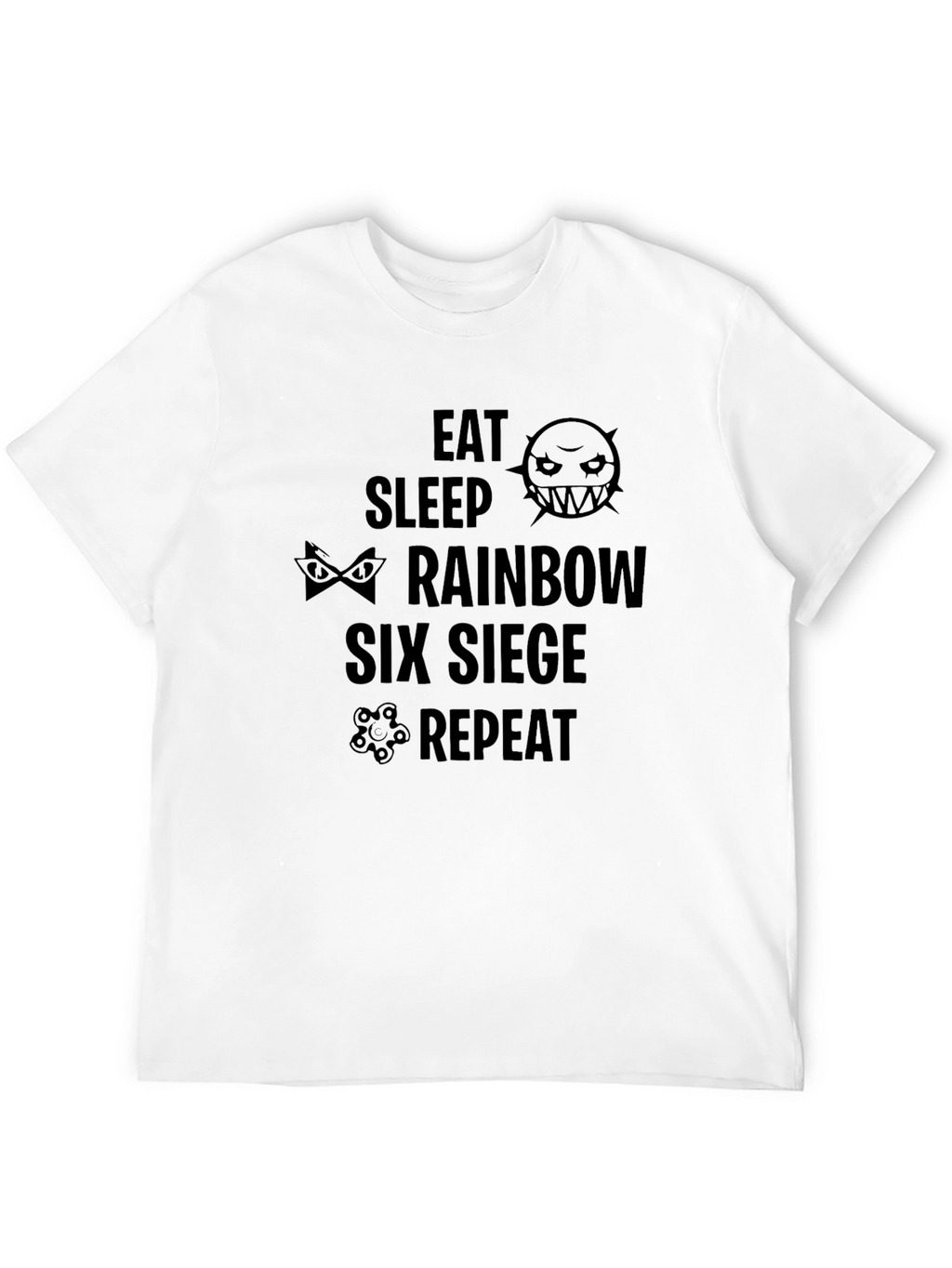 Eat Sleep Rainbow Six Siege Repeat T-Shirt