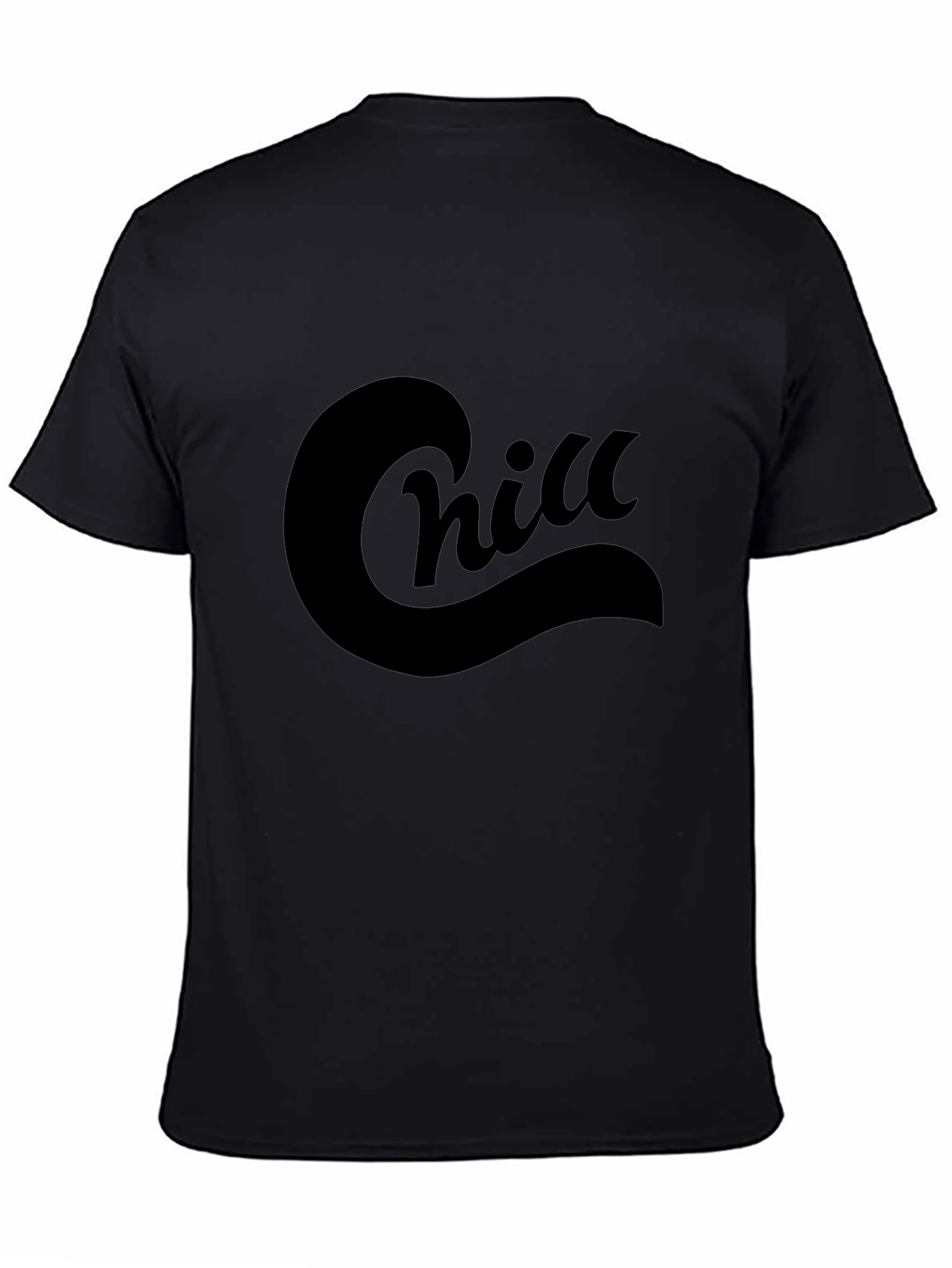 Chill T-Shirt - Black Graphic Tee