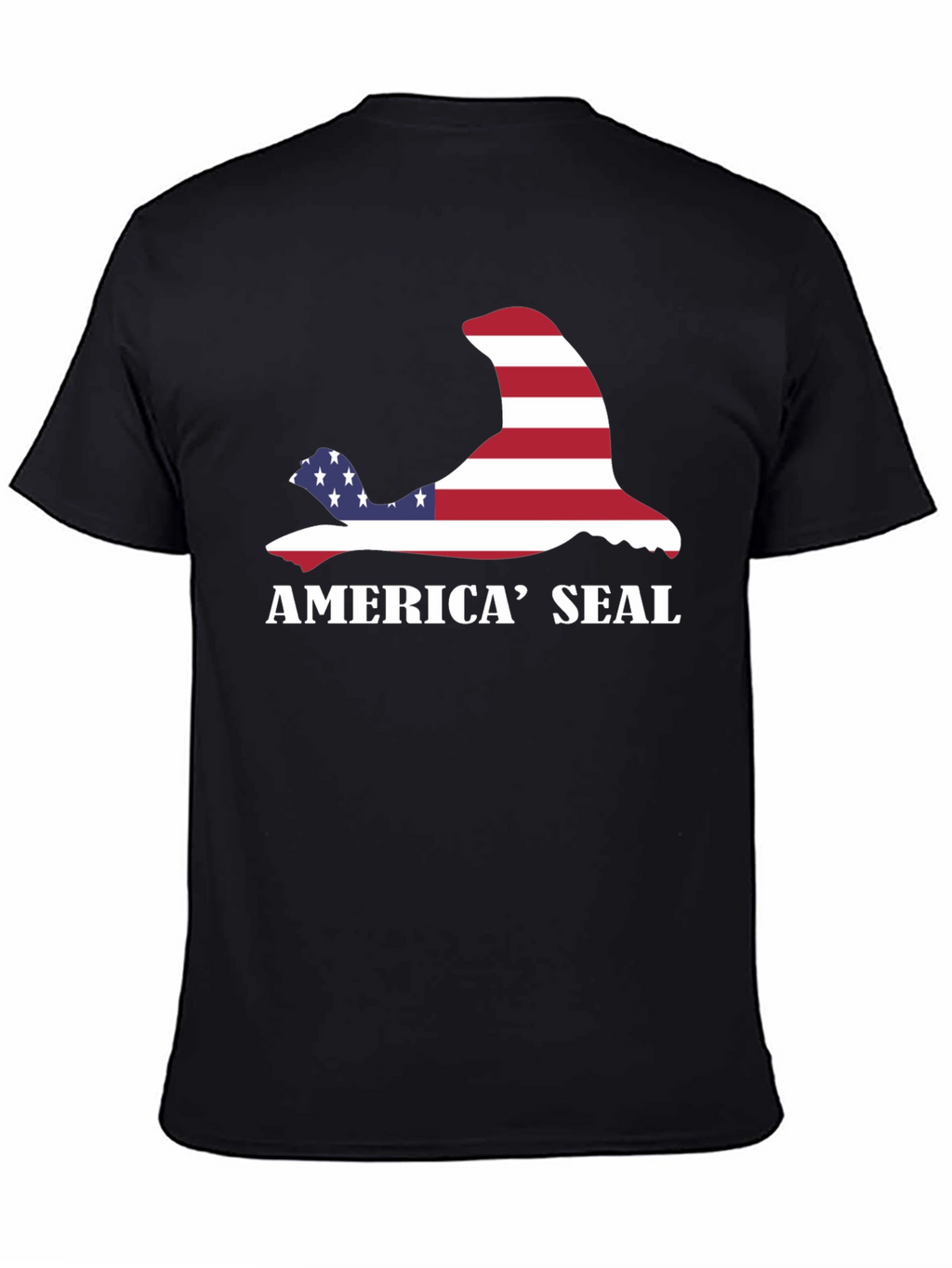 America Seal T-Shirt - Patriotic Design